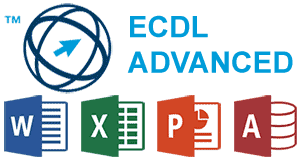 Loghi di Word, Excel, PowerPoint, Access, ECDL Advanced
