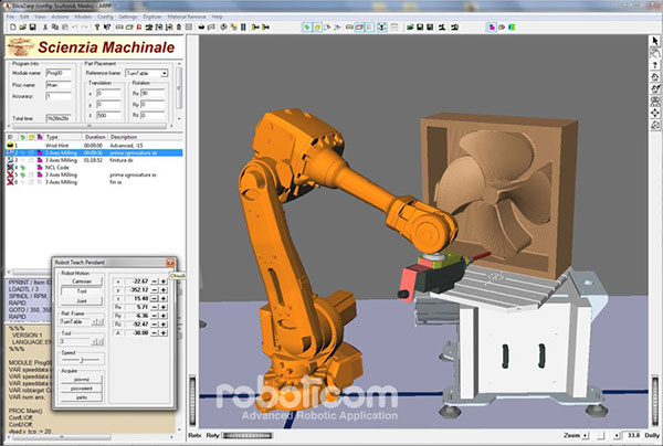 Software ARPP per la programmazione di robot